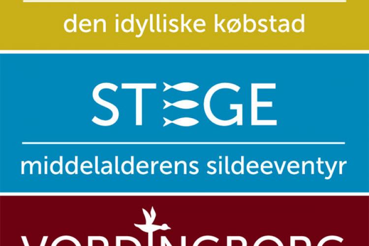Logoer til købstæderne i Vordingborg Kommune