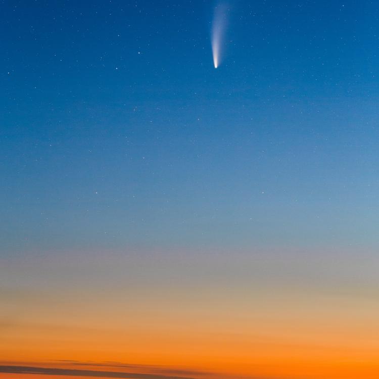 Kometen over Stege